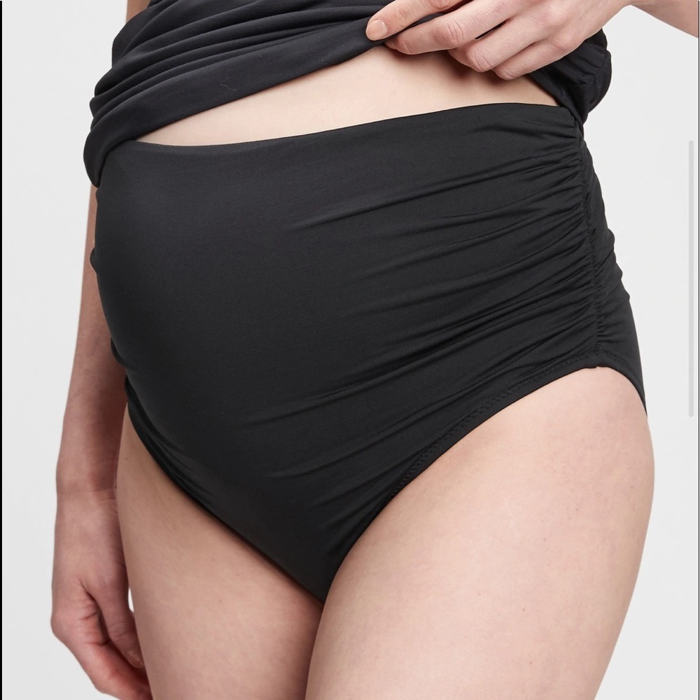 Maternity‎ Recycled Gathered Swim Bottom